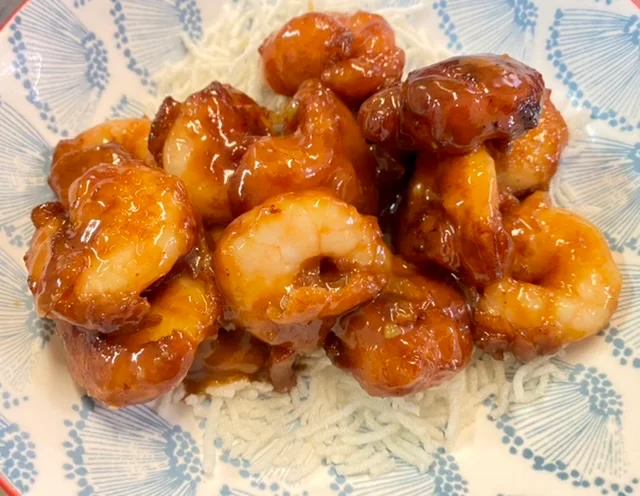 honey king prawns 蜜糖虾